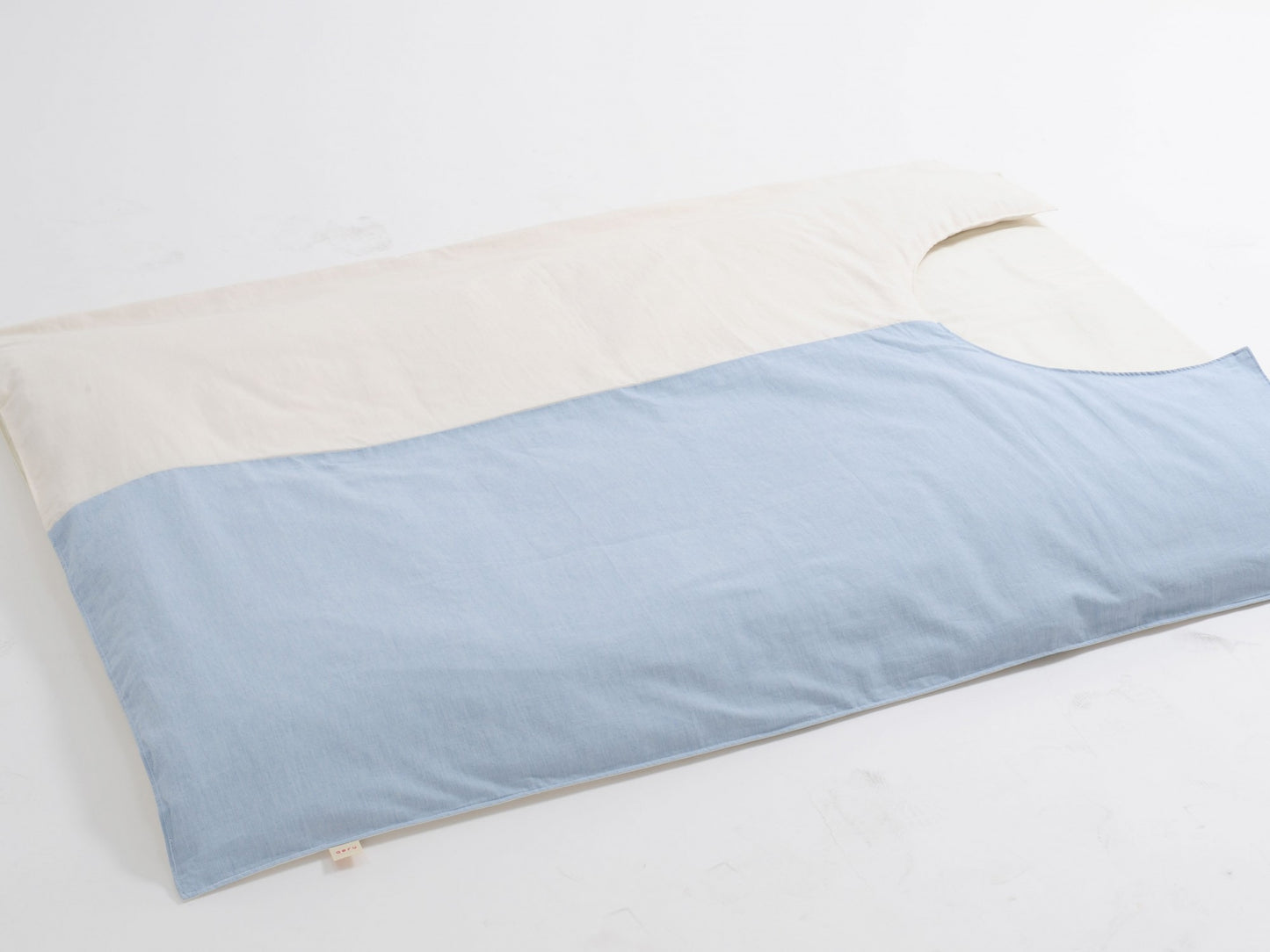 京都府から 手詰め木綿わたの 首くり布団セット